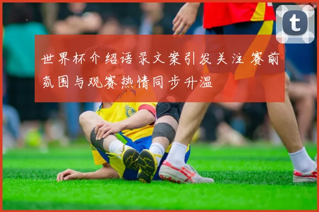 世界杯介绍语录文案引发关注 赛前氛围与观赛热情同步升温