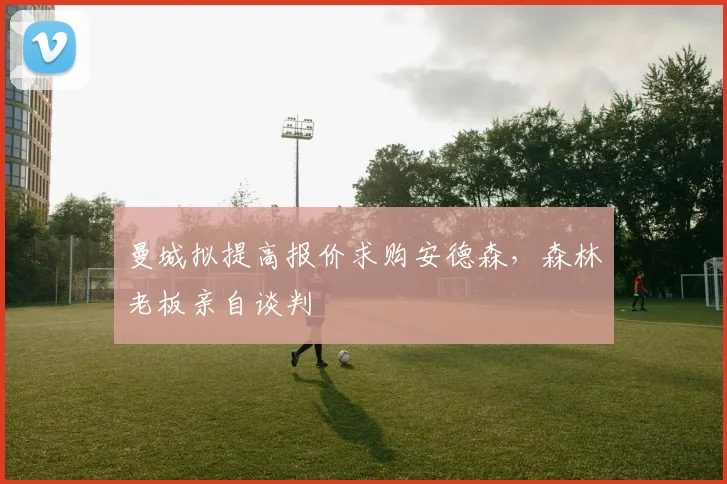 曼城拟提高报价求购安德森,森林老板亲自谈判