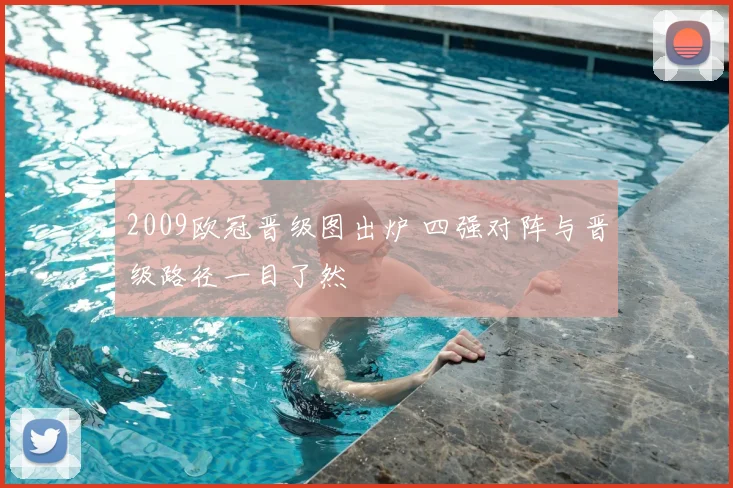 2009欧冠晋级图出炉 四强对阵与晋级路径一目了然